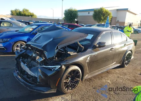 2022 BMW M3 Competition from USA, damaged, VIN WBS33AY07NFM19278